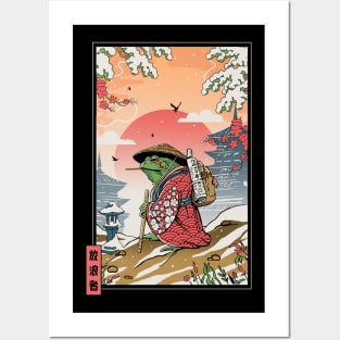 Wandering Toad Ukiyo Posters and Art